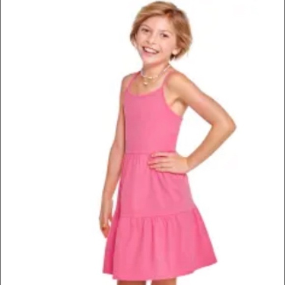Children’s Place spaghetti strap sundress. Pink. XL (14). NWOT - Picture 1 of 1